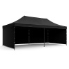 Aga Nožnicový stánok Party 3 × 6 m čierny Aga Nožnicový stánok Party 3 × 6 m čierny