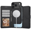 AppleMix Puzdro/kryt TECH-PROTECT Wallet MagSafe pre Apple iPhone 17 Pro - matné čierne AppleMix Puzdro/kryt TECH-PROTECT Wallet MagSafe pre Apple iPhone 17 Pro - matné čierne