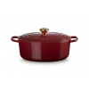 Le creuset Signature hrniec oválny 31cm Farba: Garnet Le creuset Signature hrniec oválny 31cm Farba: Garnet