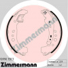 Sada brzdových čeľustí ZIMMERMANN 10990.158.3 Sada brzdových čeľustí ZIMMERMANN 10990.158.3