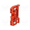 Svorka na lištu 280 0,08÷2,5mm2 póly 1 svorky 2 červená 800V Svorka na lištu 280 0,08÷2,5mm2 póly 1 svorky 2 červená 800V