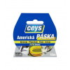 Ceys Americká páska Tack páskové lepidlo 10mx50mm Ceys Americká páska Tack páskové lepidlo 10mx50mm