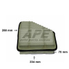 Vzduchový filter FA-262S (cross-ref.: C27013) Vzduchový filter FA-262S (cross-ref.: C27013)