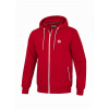 Pitbull West Coast pánska mikina na zips TERRY SMALL LOGO red Veľkosť: S, Farba: červená Pitbull West Coast pánska mikina na zips TERRY SMALL LOGO red Veľkosť: S, Farba: červená