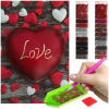 VALENTÍNOVÁ DIAMANTOVÁ VÝŠIVKA 60 x 40 cm DIAMOND PAINTING MOZAIKA DOPLNKY VALENTÍNOVÁ DIAMANTOVÁ VÝŠIVKA 60 x 40 cm DIAMOND PAINTING MOZAIKA DOPLNKY