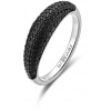 Brosway strieborný prsteň Mystery Black Fancy FMB125 Brosway strieborný prsteň Mystery Black Fancy FMB125