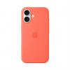 iPhone 16 Silicone Case with MagSafe - Tangerine MDGN4ZM-A Apple iPhone 16 Silicone Case with MagSafe - Tangerine MDGN4ZM-A Apple