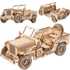 Puzzle 3D model drevené terénne vozidlo Little Story vojenské Jeep Puzzle 3D model drevené terénne vozidlo Little Story vojenské Jeep