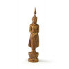 Sanu Babu Narodeninový Budha, nedeľa, teak, hnedá patina, 23cm Sanu Babu Narodeninový Budha, nedeľa, teak, hnedá patina, 23cm