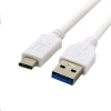 Kabel C-TECH USB 3.0 AM na Type-C kabel (AM/CM), 1m, bílý CB-USB3C-10W Kabel C-TECH USB 3.0 AM na Type-C kabel (AM/CM), 1m, bílý CB-USB3C-10W