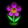 2Kids Toys LED NEON LIGHT lampička Kvetina 2Kids Toys LED NEON LIGHT lampička Kvetina