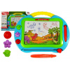 LEAN TOYS Magnetická kresliaca doska s 3 pečiatkami a stylusom LEAN TOYS Magnetická kresliaca doska s 3 pečiatkami a stylusom