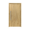 Hliníkovo-oceľové vchodové dvere pasívne Apollon 100 x 210 cm L dub prírodný Hliníkovo-oceľové vchodové dvere pasívne Apollon 100 x 210 cm L dub prírodný