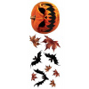 DEKORÁCIA NÁLEPKY TEKVICA LIST NETOPIER HALLOWEEN DEKORÁCIA NÁLEPKY TEKVICA LIST NETOPIER HALLOWEEN