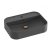 Ravak Ceramic Slim Shelf R Umývadlo 55 x 40 cm, antracit XJX03155004 Ravak Ceramic Slim Shelf R Umývadlo 55 x 40 cm, antracit XJX03155004