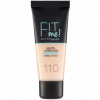 Maybelline Fit Me! make-up 110 Porcelain Matte + Poreless 30 ml Maybelline Fit Me! make-up 110 Porcelain Matte + Poreless 30 ml