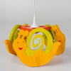 Detská stropná lampa 3-ramenná - slimáčik Detská stropná lampa 3-ramenná - slimáčik
