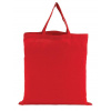 Bavlnená nákupná taška s ušami, červená Bavlnená nákupná taška s ušami, červená
