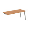 OFFICE PRO s.r.o. HOBIS prídavný kancelársky stôl rovný - US A 1800 R, jelša OFFICE PRO s.r.o. HOBIS prídavný kancelársky stôl rovný - US A 1800 R, jelša