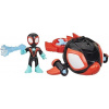 Hasbro Miles Morales - figúrka a vozidlo s Červenáujúcim delfínom vo vodnej sieti, Marvel Spidey a jeho fantastickí priatelia, od 4 rokov Hasbro Miles Morales - figúrka a vozidlo s Červenáujúcim delfínom vo vodnej sieti, Marvel Spidey a jeho fantastickí priatelia, od 4 rokov