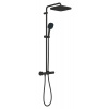 Grohe Sprchový systém Vitalio Comfort s termostatickou baterií černá matná 266962431 Grohe Sprchový systém Vitalio Comfort s termostatickou baterií černá matná 266962431