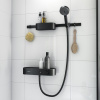 HANSGROHE WallStoris nástenný sprchový systém s termostatom ShowerTablet Select 400, ručná sprcha 3jet Activation EcoSmart priemer 105 mm, sprchová tyč 70 cm so sadou doplnkov do sprchy, matná čierna, HANSGROHE WallStoris nástenný sprchový systém s termostatom ShowerTablet Select 400, ručná sprcha 3jet Activation EcoSmart priemer 105 mm, sprchová tyč 70 cm so sadou doplnkov do sprchy, matná čierna,