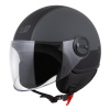 Otvorená prilba na motocykel ZED C35 šedá matná/čierna M Otvorená prilba na motocykel ZED C35 šedá matná/čierna M