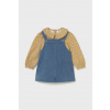 Dievčenské šaty Mayoral 2926.4J.Baby.9BYA modrá 86 Dievčenské šaty Mayoral 2926.4J.Baby.9BYA modrá 86
