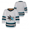 Outerstuff Dětský dres San Jose Sharks NHL Premier White Away Veľkosť: L/XL Outerstuff Dětský dres San Jose Sharks NHL Premier White Away Veľkosť: L/XL
