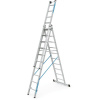 Viacúčelový rebrík Zarges Skymaster Plus X, hliník, 3 x 10 priečok Viacúčelový rebrík Zarges Skymaster Plus X, hliník, 3 x 10 priečok