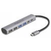 Delock 64232 USB Hub 4 plus 2 porty USB-A, USB-C® USB 3.2 Gen2 10 GBit/s s konektorem USB C šedá 64232 Delock 64232 USB Hub 4 plus 2 porty USB-A, USB-C® USB 3.2 Gen2 10 GBit/s s konektorem USB C šedá 64232