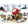 COBBLE HILL Rodinné puzzle Santa so zvieracími priateľmi, 350 dielikov COBBLE HILL Rodinné puzzle Santa so zvieracími priateľmi, 350 dielikov