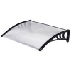 Vchodová stříška nad dveře DIY501, 080x100 cm, polykarbonátová Vchodová stříška nad dveře DIY501, 080x100 cm, polykarbonátová