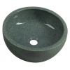 Sapho PRIORI keramické umývadlo na dosku Ø 42 cm, zelená PI013 Sapho PRIORI keramické umývadlo na dosku Ø 42 cm, zelená PI013