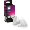 Philips Hue WACA LED žiarovka 6.3W sada 2ks GU5.3 MR16 12V 400lm 2200K-6500K RGB IP20 8719514491649 Philips Hue WACA LED žiarovka 6.3W sada 2ks GU5.3 MR16 12V 400lm 2200K-6500K RGB IP20 8719514491649