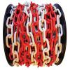 Strend pro Reťaz SLC 6 mm, L-25 m, plastová, červeno-biela, výstražná Strend pro Reťaz SLC 6 mm, L-25 m, plastová, červeno-biela, výstražná
