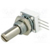 Potenciometer axiálny jednootáčkový 10kΩ 1W ±10% 6,35mm THT Potenciometer axiálny jednootáčkový 10kΩ 1W ±10% 6,35mm THT