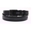 Pánsky kožený opasok Black Hand 100-98 čierny NADMERNÁ DĹŽKA Veľkosť opasku = obvod vášho pása (cm): 140 cm Pánsky kožený opasok Black Hand 100-98 čierny NADMERNÁ DĹŽKA Veľkosť opasku = obvod vášho pása (cm): 140 cm