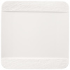 Štvorcový plytký tanier Manufacture Rock blanc, 28 cm x 28 cm – Villeroy & Boch Štvorcový plytký tanier Manufacture Rock blanc, 28 cm x 28 cm – Villeroy & Boch