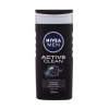 Nivea Men Active Clean sprchový gel na tělo, tvář a vlasy 250 ml pro muže