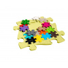 MUFFIK Ortopedická podložka - Puzzles in Puzzle FARBA: pastelová žltá MUFFIK Ortopedická podložka - Puzzles in Puzzle FARBA: pastelová žltá