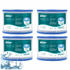 Filter do bazéna Sillar pre filtračné čerpadlo, náhrada Bestway Typ VI, 4 ks Filter do bazéna Sillar pre filtračné čerpadlo, náhrada Bestway Typ VI, 4 ks