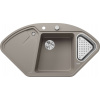 Blanco Delta II Silgranitový drez, 106x58 cm, s ovládaním odtoku a príslušenstvom, InFino, tartufo 523666 Blanco Delta II Silgranitový drez, 106x58 cm, s ovládaním odtoku a príslušenstvom, InFino, tartufo 523666