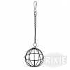 Trixie Kovová závesná lopta na potravu 8 cm Trixie Kovová závesná lopta na potravu 8 cm