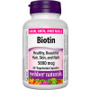 Webber Naturals Biotin 5000 mcg 60 cps Webber Naturals Biotin 5000 mcg 60 cps
