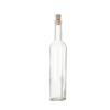 Fľaša na alkohol sklenená 500 ml s korkom