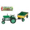 Kovap Traktor Zetor s prívesom zelený na kľúčik kov 28cm Kovap v krabičke