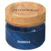 Quokka, Skleněná dóza na potraviny, Deli | 500 ml, wood grain Quokka, Skleněná dóza na potraviny, Deli | 500 ml, wood grain