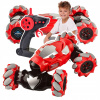 RC Auto Obojstranné Ovládané Gestami a Diaľkovým Ovládačom, Červené RC Auto Obojstranné Ovládané Gestami a Diaľkovým Ovládačom, Červené