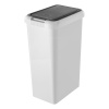 Tontarelli Odpadkový kôš Touch & Lift, 45 l, sivý/antracit, 8104309ACA Tontarelli Odpadkový kôš Touch & Lift, 45 l, sivý/antracit, 8104309ACA